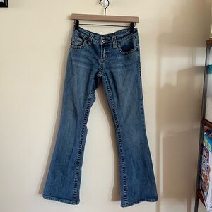Bubblegum Brand Low Rise Flare Jeans Y2K